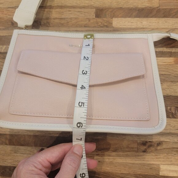 Michael Kors Pale Pink Trousseau Bag Wristlet & Dust Bag NWOT - Picture 5 of 15
